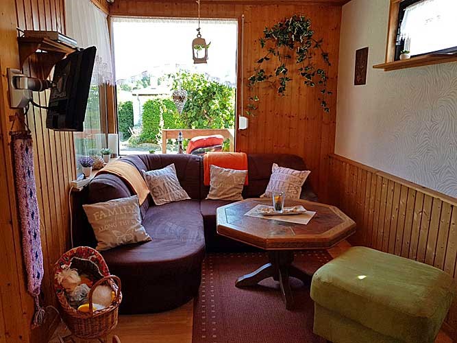 Müritz Ferienhaus Wohnzimmer