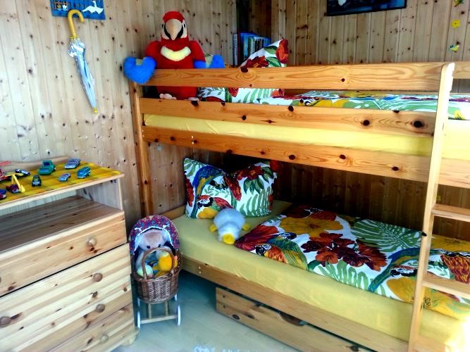 Ferienhaus Müritz Kinderzimmer